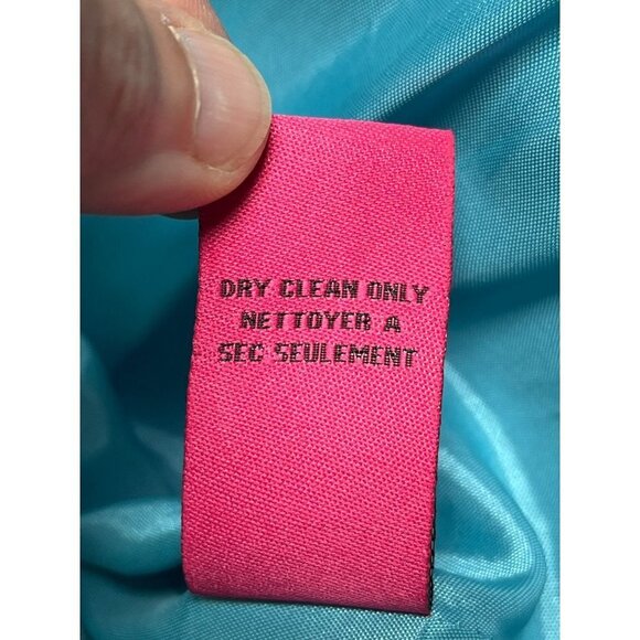 Betsey Johnson Punk Princess Blue Sequin Soutache Mermaid Dress Size 10 MEDIUM - Picture 10 of 10